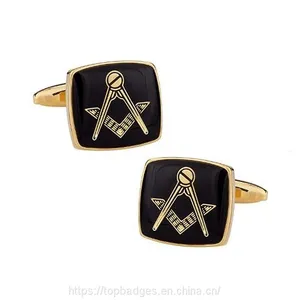 High Quality Custom Made Metal Cuff Links thumbnail-1