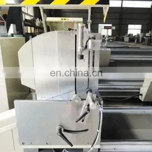 High Efficiency CNC Cutting Machine Aluminum Window Door Making Double Head Mitre Saw thumbnail-5