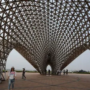Grid Strucutre Space Frame Use For Theater Steel Q235 thumbnail-2