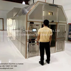 Portable Cremation Machine for Sale Cost Low How Much Incinerator Human Cremation Machine No Smoke No Smell thumbnail-1