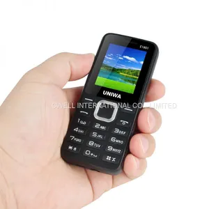 UNIWA E1801 Wireless FM Radio 1.77 Inch Screen Dual SIM Support Vibrator Cellphone thumbnail-1