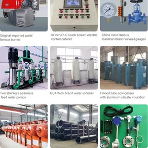 Natural Gas LPG Diesel Oil Fired Hot Water Boiler for Hotel Restaurant Room Residential Heating thumbnail-5