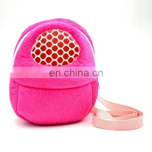Hamster Takeaway Bag Squirrel Guinea Pig Pet Backpack Portable Cotton Nest Out Breathable Bag thumbnail-3