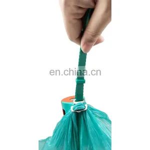 Dog Poop Bag Dispenser With Leash Clip and Flashlight Replaceable Battery thumbnail-6