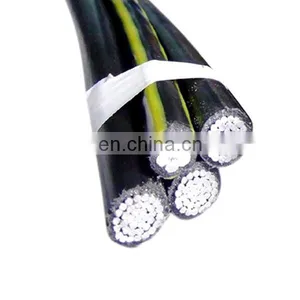 0.6/1kv Aerial Aluminum Cable 4x25 4x35 ABC Cable thumbnail-4