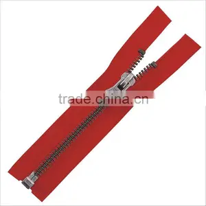 Quality No.5 New Design Open End Fashion Metal Brass Metal Zipper thumbnail-1
