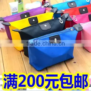China Factory Low Cost Pouch Dumpling Shaped Cosmetic Bag thumbnail-3