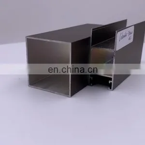 Handrail Stairs Hollow Profiles Aluminum Horizontal Sliding Window thumbnail-1