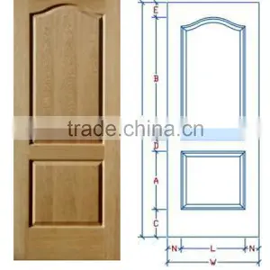 High Quality Veneer Hdf Door Skin 3mm thumbnail-1