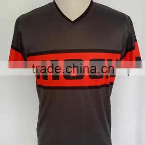 100%polyester Men's Baseball Sublimation Print T-shirt thumbnail-1