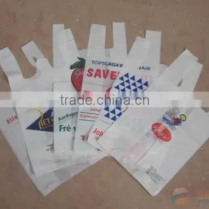 Customer Designer Plastic Bag for Super Market Shopping Packing thumbnail-2