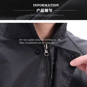 Folding Raincoat, Split Raincoat, Men's and Women's Raincoat Rain Trouser Set, Non-disposable Raincoat thumbnail-4