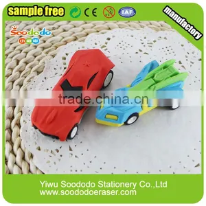 Cool Racing Car Eraser Rubber Made Product for Boys thumbnail-1