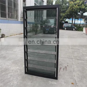 Sound Proof Double Glass Sliding Window Aluminum Bay Window for Apartment thumbnail-2