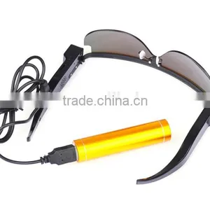 Wearable 2.0Mega Pixels 720P Sport Camera Glasses With Built-in WiFi Hotspot and Router WiFi Connectivity for Live Broadcasting thumbnail-5
