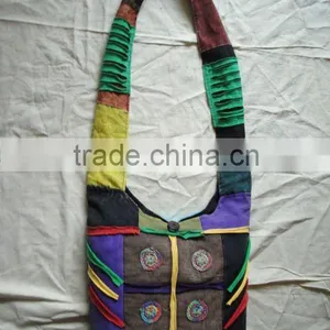 Cotton Shoulder Bag thumbnail-1