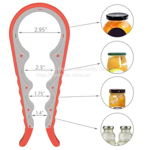 All In One Touch Safety Silicone Arthritis Ultimate Bottle Can Grip Twist Jar Bottle Opener thumbnail-5