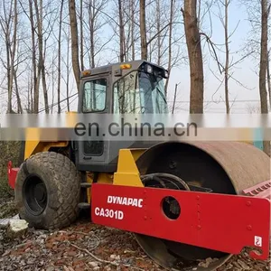 Dynapac Single Drum Compactor Machine , Used Dynapac Ca301 , Dynapac Roller for Sale thumbnail-5