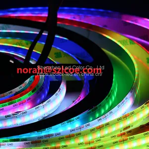 Full Color New Trending Amazon COB Strip 5m 1008leds/m Flexible LED COB DC5v Light Strip thumbnail-1