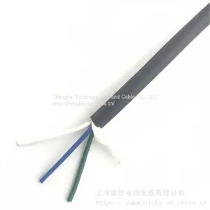ROV Unmanned Ship Cable High Temperature and Sea Water Corrosion Resistance Teflon Polyurethane Underwater Thruster Three-core Cable thumbnail-4