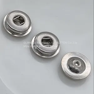 12mm Brass Half Pack Medical Electronic Button Medical Electrode Button thumbnail-5