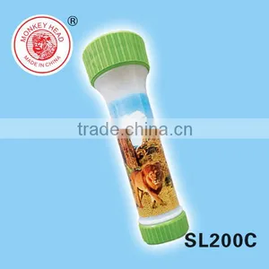 Energy Saving Plastic Super Bright Lighting 3LED Led Torch thumbnail-1