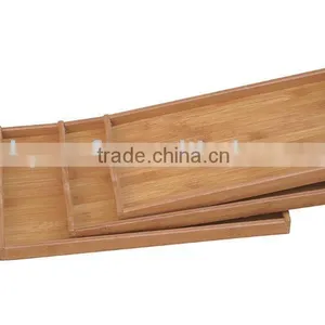 Bamboo Dining Tray SET/3 thumbnail-1