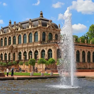 Metal Musical Water Fountain thumbnail-1