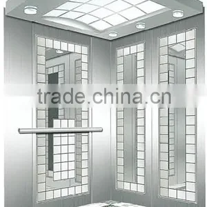 Passenger Elevator Lift Mirror Etched Sino-Germany Joint Venture Company thumbnail-4