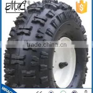 CHINA Supplier Small Rubber Wagon Wheel Two Wheel Wheelbarrow Wheel 4.10 / 3.50-4 thumbnail-2