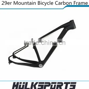 Carbon Frame 29er Mountain Bicycle Frame Carbon Bike Frame 142x12 Rear Axle Thru-axle 29er Carbon Mtb Frame thumbnail-5