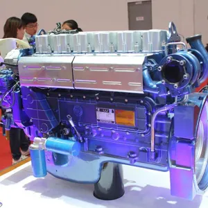 Water Cooled WEICHAI WP10.336E40 WP10 Engine Assy 247KW 1900RPM 9.726L for Truck Engine thumbnail-3