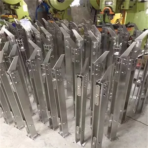 Customized Outdoor Landscape Stainless Steel Posts With Glass Railings and Handrails for Balconies, Subways, Malls, Bridges and Engineering Projects thumbnail-3