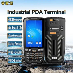 HP350 Cheapest Factory 4'' Android 13 IP65 4G Rugged Handheld Terminal PDA Mobile Phone With 2D Scanner NFC and Buttons thumbnail-5