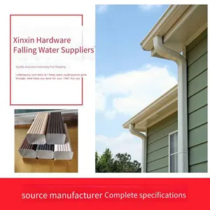 Aluminum Alloy Rainwater Pipes for High-rise Buildings, Service Life of Downpipes, Colored Aluminum Guttering System thumbnail-2
