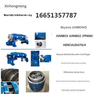 Repair of Drum Cracks in Andritz D2ll Centrifugal Dewatering Machine From Hong Kong | Replacement of Original Wear-resistant Plates thumbnail-2