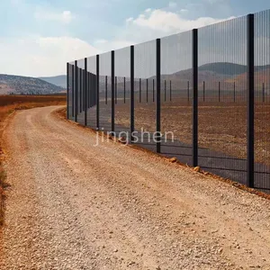 3D Welded Wire Mesh Panels, 3D Curved Fences, Arched Outdoor Garden Fences for Sale thumbnail-3