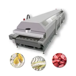 Industrial Food Freezing Machine Tunnel Quick-Freezing Potato Fries Chips Vegetable IQF Machine thumbnail-1