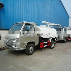 2015 Low Price FOTON Sewage Tank for Sale,4x2 Sewage Suction Tanker Truck thumbnail-5
