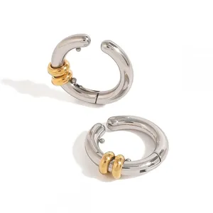 Waterproof Fashion Jewelry Earrings for Women - Stainless Steel Top Ranking Design thumbnail-5