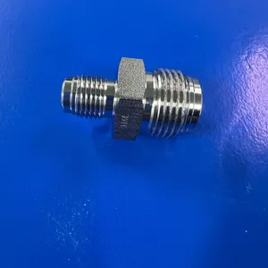 316L Stainless Steel VCR-NPT Adapter With Helium Leak Test Certification thumbnail-2