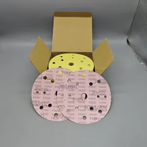 KOVAX SUPER TACK DISC Yellow Film (Hook & Loop Film Sanding Disc thumbnail-5