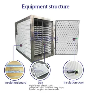 Heat Pump Grapes Dryer Food Dehidrator Machine Groundnuts Pistachio Nuts Drying Machine EPC thumbnail-2
