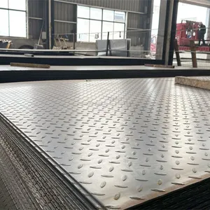 Q235B S235JR A36 Galvanized Checkered Iron LR Grade 7 Days Hot Rolled Carbon Steel Free Cutting ASTM ANSI JIS 2-3 Days Delivery thumbnail-4