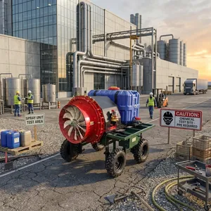 Industrial Remote Control Fog Cannon Sprayer Vehicle With Large Capacity Tank for Dust Control Solutions thumbnail-1