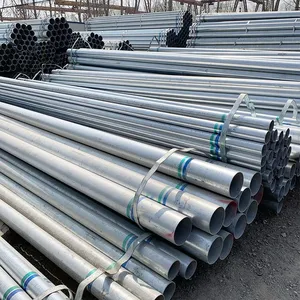 High-quality Hot-Dip Galvanized Round Steel Pipe Pre-Galvanized Steel Pipe Is Used for Construction thumbnail-5
