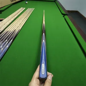 Small-tip Black-through Billiard Cues, Available for Pool Halls and Private Use. Customizable by the Manufacturer, in Stock for Members' Cues thumbnail-3