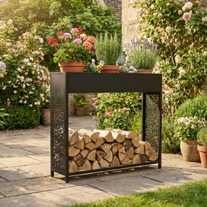 Garden Storage/plant Firewood Rack/Plant Stand thumbnail-1