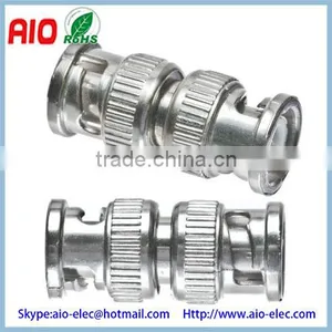 Straight Copper Pin BNC Male to Male Coupler Adaptor to Change the Connector Type thumbnail-1