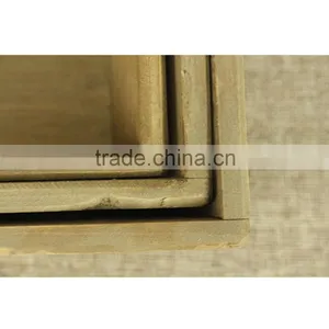 Wholesale High Quality Antique Rectangular Kitchen Storage Wood Plates in 3 Size thumbnail-6